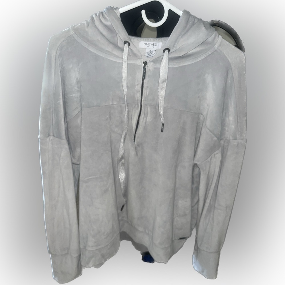 Nine west pullover zip up
